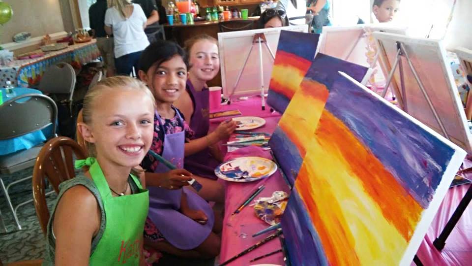 Kids Parties GRAPE CANVAS PARTIES